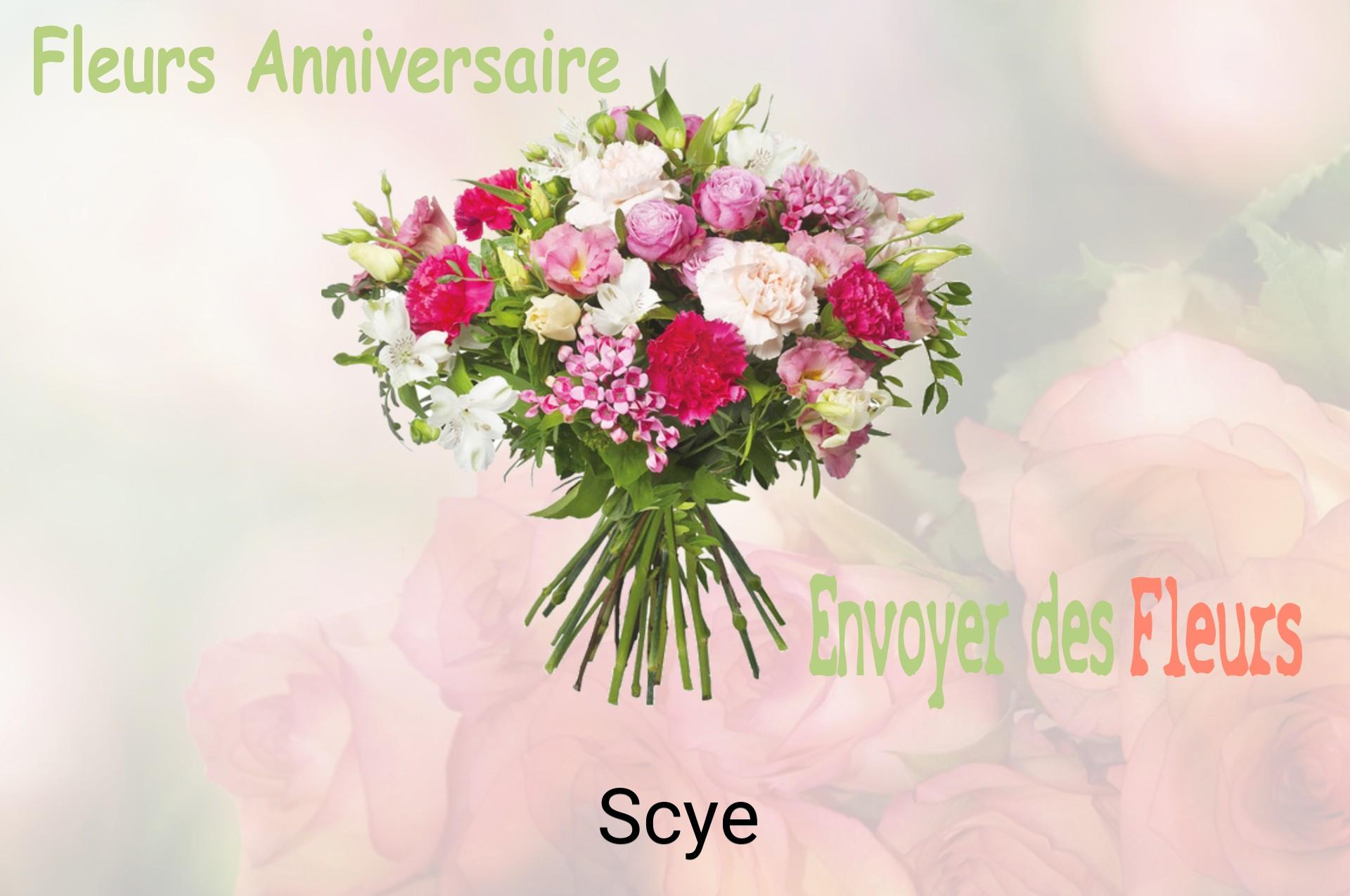 Bouquet de fleurs d’anniversaire livré à Scye